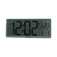 Digitálne hodiny Karlsson Table Clock Retro LCD KA6020GR, 36cm